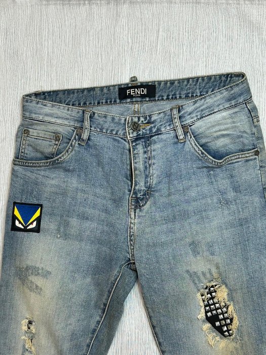 FENDI #義大利品牌#牛仔褲