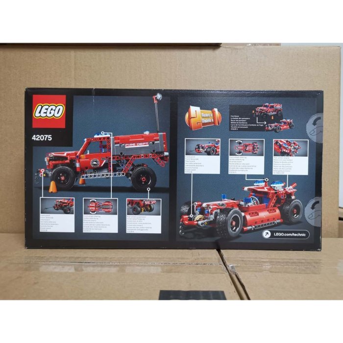 特賣-LEGO樂高 科技機械組系列 42075 緊急救援車男孩益智拼