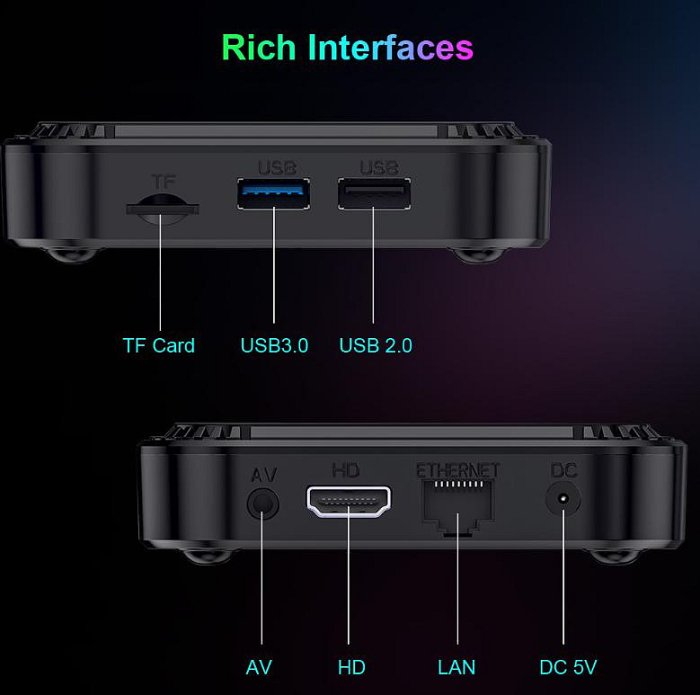 （內置繁體中文）hk1 rbox k8機上盒RK3528  Android 13 WIFI安卓電視盒tvbox 電視盒子