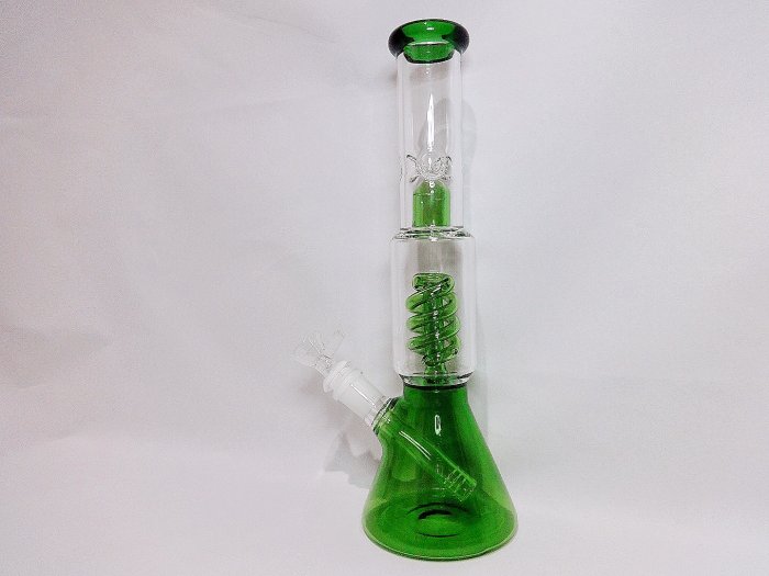 免運現貨24H出貨🌟 Bong 綠bong 玻璃水煙斗 過濾 冰架 Hookah pipe 煙斗 295mm