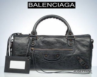 喬瑟芬【BALENCIAGA】清倉$36000~TWIGGY*128523 ANTHRACITE鉛灰*1202手提機車包