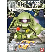 【eYe模型】現貨 BANDAI SD鋼彈 BB戰士 #218 MS-06F ZAKU II 綠薩克F型 綠色薩克