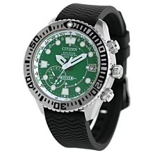 預購 CITIZEN CC5001-00W 星辰錶 47mm PROMASTER GPS 綠面盤 鈦 黑橡膠錶帶 男錶