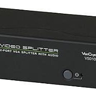 ATEN VS0102 2埠VGA/音訊分配器 (頻寬450MHz)【風和資訊】