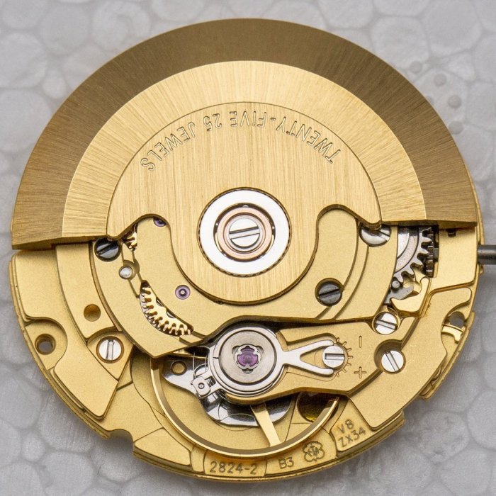 熱銷 手錶配件 全新瑞士ETA2824-2金機械機芯V8海鷗2824機國ST2130天津現貨