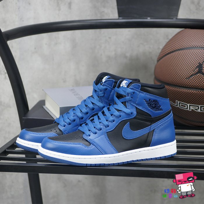 球鞋補習班NIKE AIR JORDAN 1 HIGH OG MARINA BLUE 黑藍男女555088-404