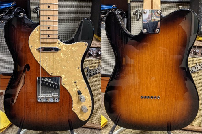 Fender Mexico 2019 69 Telecaster Thinline