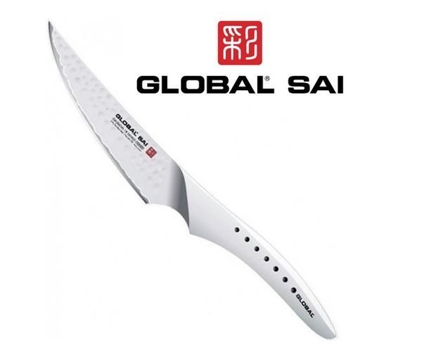 日本 GLOBAL 具良治 SAI 彩 Steak Knife 牛排刀 11.5公分（非/WMF/雙人/貝印