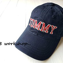 ☆【TH配件館】☆【TOMMY HILFIGER LOGO棒球帽】☆【TOMH003D9】☆(深藍色)