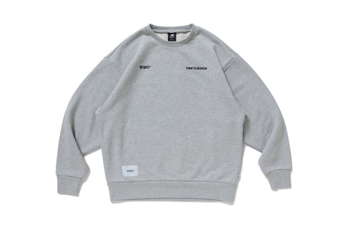 WTAPS New Balance CREW SWEATSHIRT NAVY-