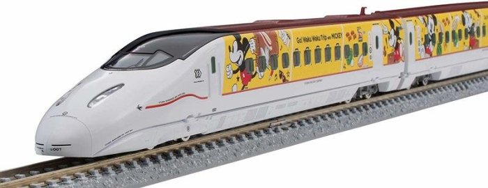 TOMIX 97914 限定品米奇九州新幹線800 1000系(JR九州Waku Waku 新幹線