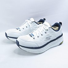 Skechers 220828WNV 男健走鞋 Max Cushioning Premier 白藍【iSport愛運動】