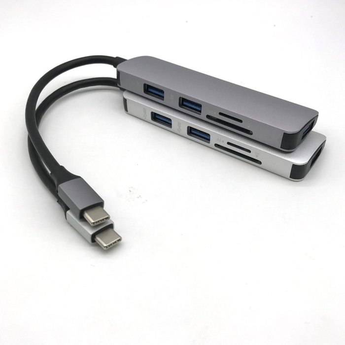 [沐印國際] TYPE-C 多功能讀卡器 USB3.1 轉三口 3.0 HUB SD TF讀卡器 多功能 OTG線