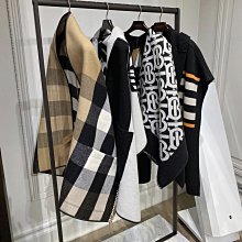 Burberry 39941251 Giant Check Scarf 粉色格紋披肩 黑灰