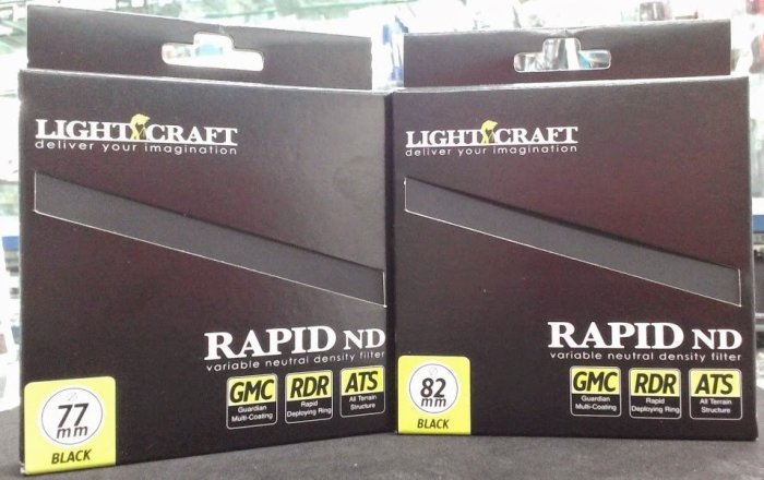 第3代 LCW 可調式ND減光 Rapid ND 82mm ND4-ND1000 超薄型 LIGHT CRAFT