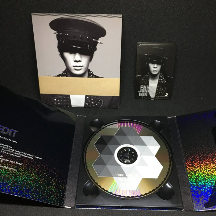 SS501 朴政珉 首張單曲 Not Alone 側標 卡貼 新力哥倫比亞唱片 G62