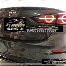 【小鳥的店】馬自達 MAZDA 3 馬3 14-18 4D專用 貫穿式 LED光條 LED尾燈 跑馬 流水 尾燈