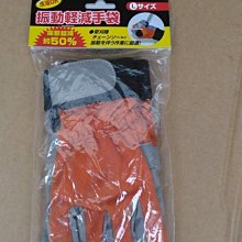 U-MO全新日本製園藝割草防震手套,減振50%,超耐用,操作割草/鏈鋸適合,(安全/耐用/銳利/實用)--門市實品