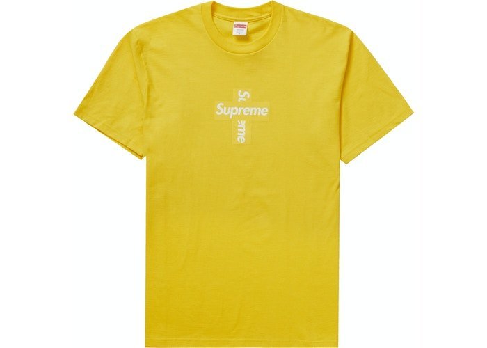 ☆LimeLight☆ Supreme Cross Box Logo Tee 黑/藍/黃/紫/綠/白M L XL