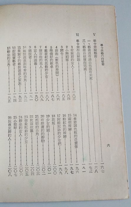 【書香傳富1971】畢卡索藝術的秘密 新潮文庫13_志文出版社---67成新