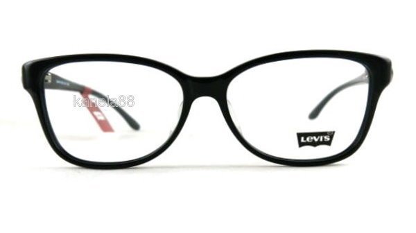 #嚴選眼鏡#= Levi&#39;s (LEVIS) = 黑色膠框 雕刻飾腳 大款 鼻墊加高 旭日公司貨 6060