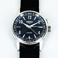 【一元起標+保固6個月】VULCAIN窩路堅(39mm)100101.002 Cricket 手上鍊機械式響鈴錶(附盒書)