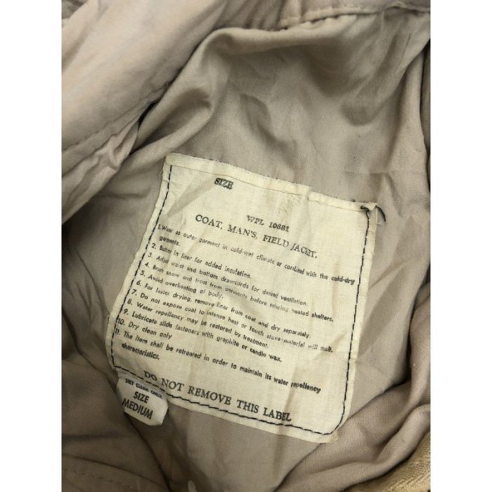 M-65 卡其色野戰外套 (民間版)美國進口古着`男女可穿`直購含運#20091808