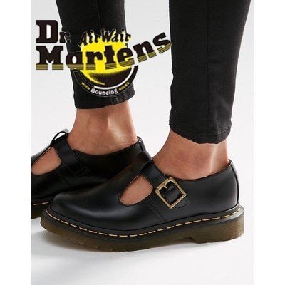 特價免運Dr.Martens  馬汀博士 Core  Polley T 單釦環 瑪莉珍 娃娃鞋 女款男女鞋 馬丁鞋