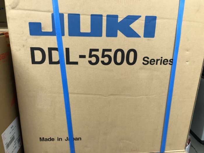 全新 日本製 JUKI DDL-5550N 工業用 縫紉機 普通 平車 針車 ISM 定位 馬達 贈 LED燈 車燈