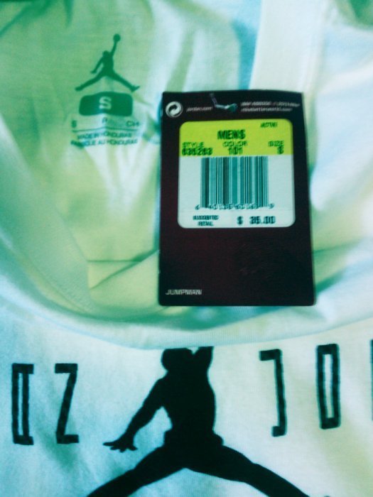 Jordan Retro 11 OG T-Shirts  白色 限量發行 美版S M號 約台版M L號 KOBE LBJ