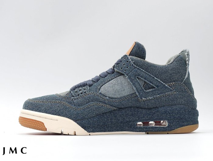 LEVI’S X AIR JORDAN 4 RETRO DENIM 牛仔布 牛仔藍 籃球鞋 男鞋 AO2571-401