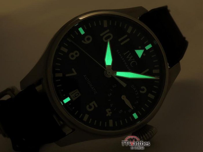 台北腕錶 IWC 萬國錶 Big Pilot  IW500916  7日鍊 46mm 大型飛行員 小王子 118505