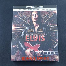 [藍光先生UHD] 貓王艾維斯 UHD+BD 雙碟鐵盒版 Elvis ( 得利正版 )