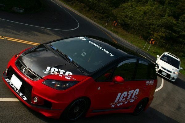 《台灣JGTC》三菱 Mitsubishi Colt Plus 全車六件式 FRP 空力套件