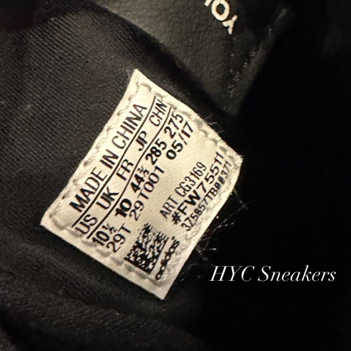 [HYC] ADIDAS 愛迪達 Y-3 AYERO YOHJI YAMAMOTO US10.5 CG3169 有鞋盒