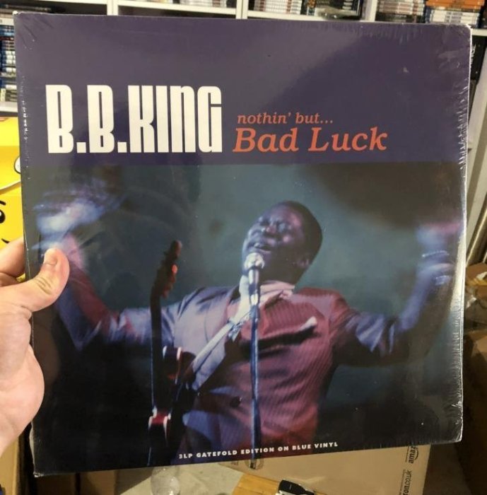 現貨 在途 黑膠唱片 BB BB King 精選集 Nothin But Bad Luck 3LP時光光碟