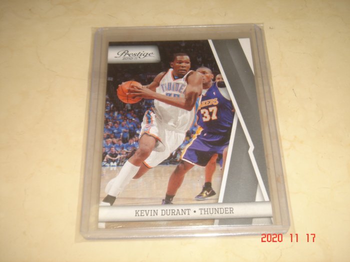 美國職籃 NBA Thunder Kevin Durant 2010-2011 Panini Prestige 球員卡