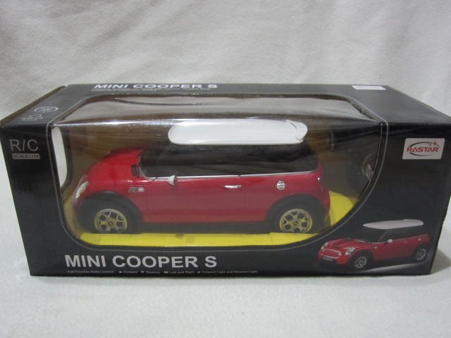 【KENTIM 玩具城】1:14 BMW MINI COOPER 紅色RASTAR遙控車