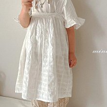 XS~XL ♥洋裝(IVORY) CHURROS-2 24夏季 CHS240507-019『韓爸有衣正韓國童裝』~預購