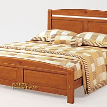 【設計私生活】安麗柚木色5尺雙人床架、床台(免運費)274A