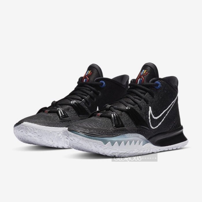 特賣  NIKE KYRIE 7 Bk Black 黑 綠 CQ9327-002 籃球鞋【GLORIOUS代購】