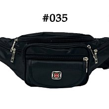 【菲歐娜】7921-2-(特價拍品)多夾層腰包(黑)035