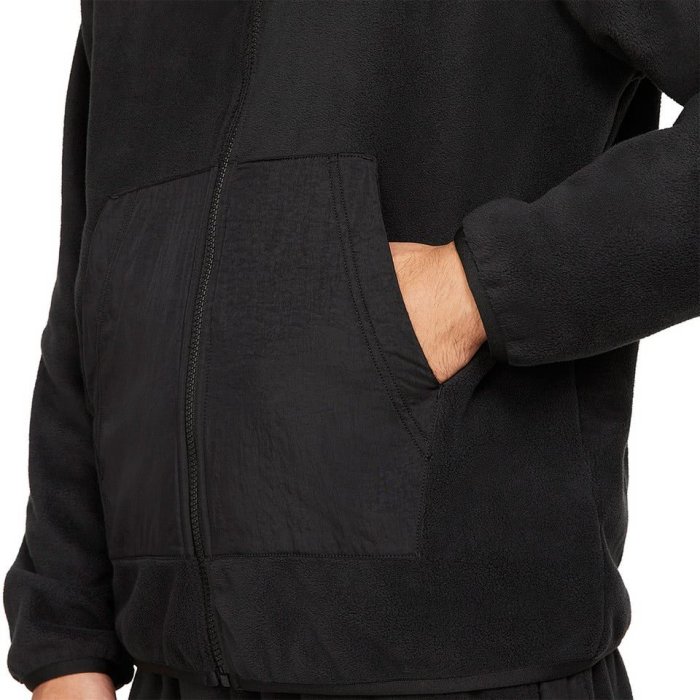 NIKE NSW STYLE ESSENTIALS 男連帽外套 運動外套 內刷毛 保暖材質 DD4883-010 黑