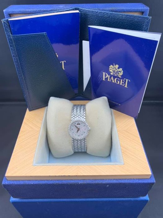 鑫泰典精品 PIAGET 伯爵 滿天星 鑽錶 白K 實品超美 男錶 女錶 瑞士錶 手錶 機械錶 特價中