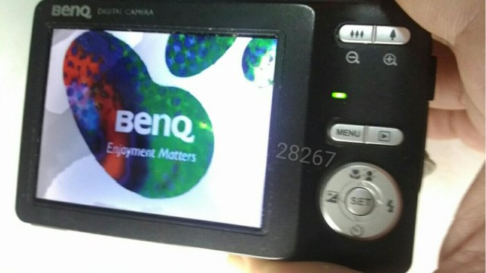 不用鋰電池，1400萬畫素~BenQ數位相機，數位相機，相機，攝影機~BenQ數位相機（可插SD記憶卡功能正常）