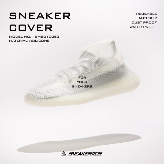 【高冠國際】SNEAKER MOB SNEAKER COVER 防水鞋套/ 雨鞋套 止滑 雨鞋  防水 彈性