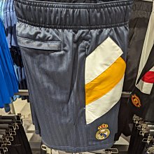 限時特價 南🔥2023 8月 ADIDAS REAL MADRID 運動短褲 足球 拼接 透氣 男款 藍 HT6457
