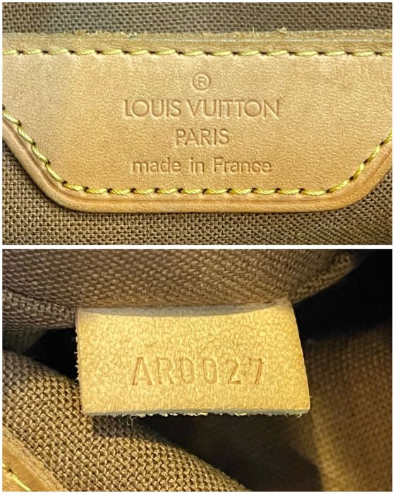 LV 二手真品 monogram 老花 經典款 天心包 肩背包 購物袋 M51151