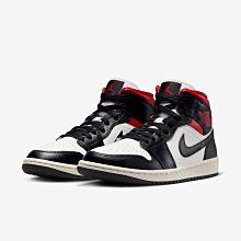 S.G NIKE W Air Jordan 1 Mid BQ6472-061 黑紅 女款 男女 運動 經典 休閒鞋