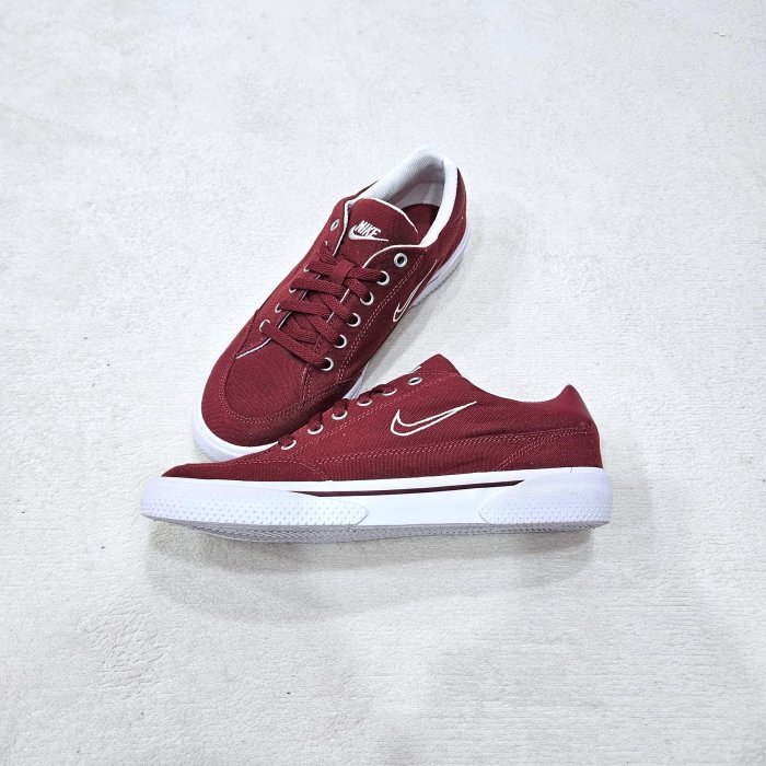 [ 一元起標無底價 ]  NIKE GTS RETRO LOW  酒紅色 女 US 7